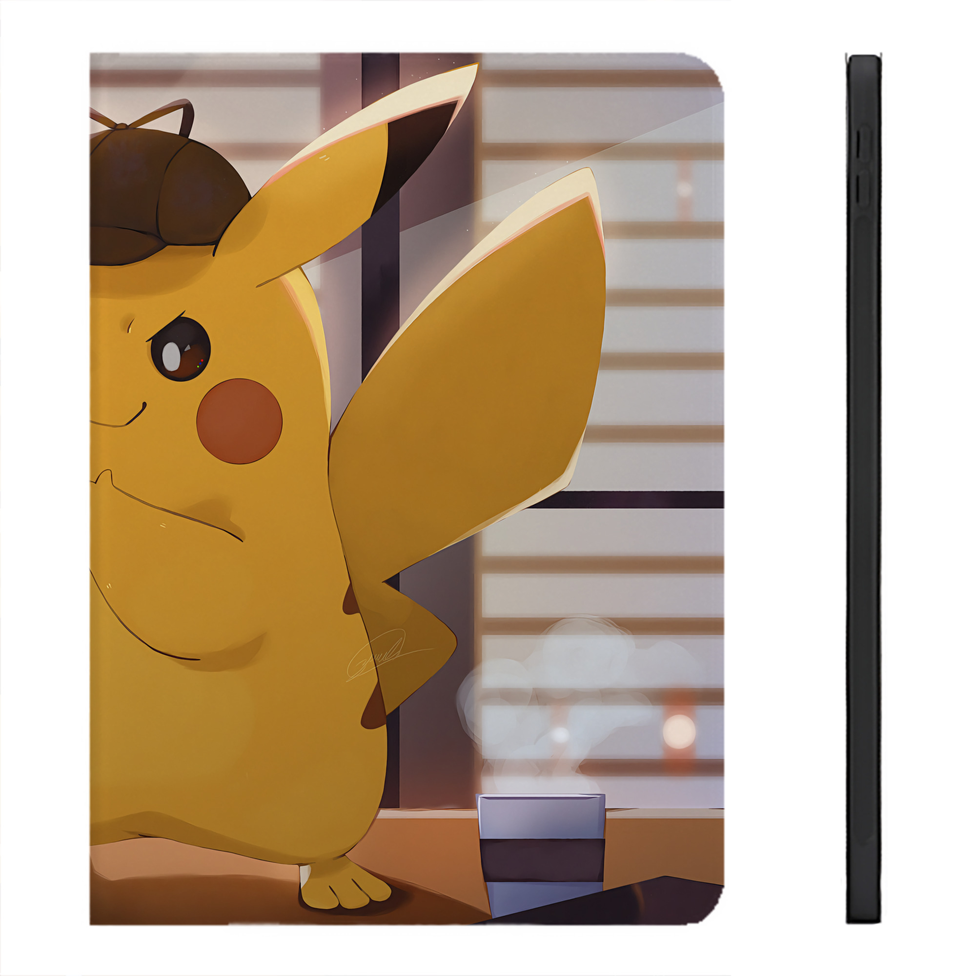 （画像用） ポケットモンスター Pokémon IPadケース ペンホルダー付き ブックスタイルデザイン